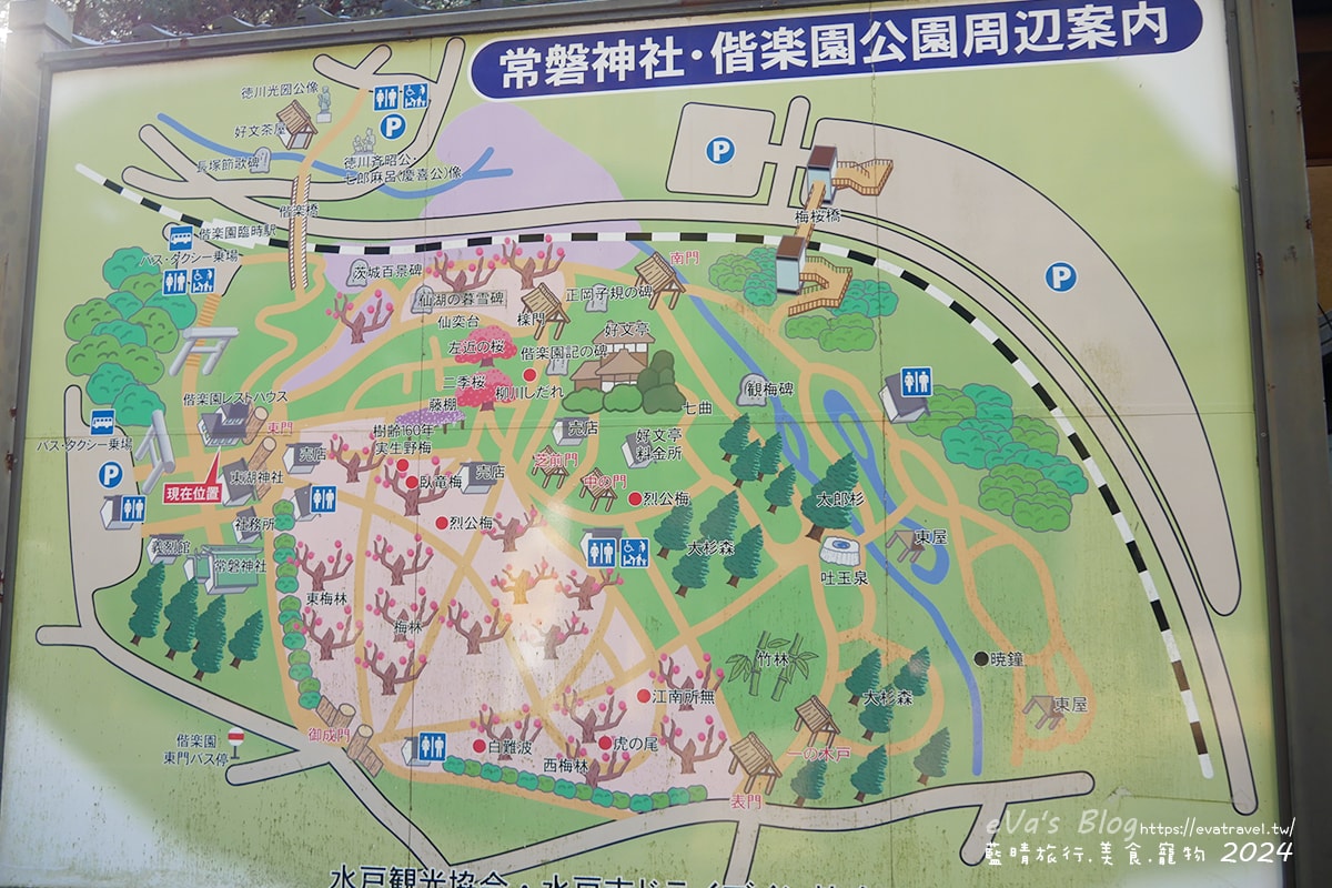 【日本旅遊】偕樂園與金澤兼六園、岡山後樂園齊名為日本三大名園一,以梅花而聞名,種植了100多種多達3000多株的梅花,最佳賞花期是在2月下旬~3月中旬這段時間,春季可以看到梅花、櫻花還有杜鵑。日本景點 - 第11張圖