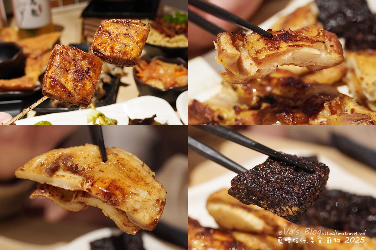 【台中串燒】柒息地串燒居酒屋逢甲店,這裡的串燒住在冰櫃裡、串燒有烤肉神醬加持還有月亮蝦餅跟滷肉拉麵,有肉有海鮮還有啤酒,很適合聚餐小聚小酌的地方。台中居酒屋 - 第35張圖