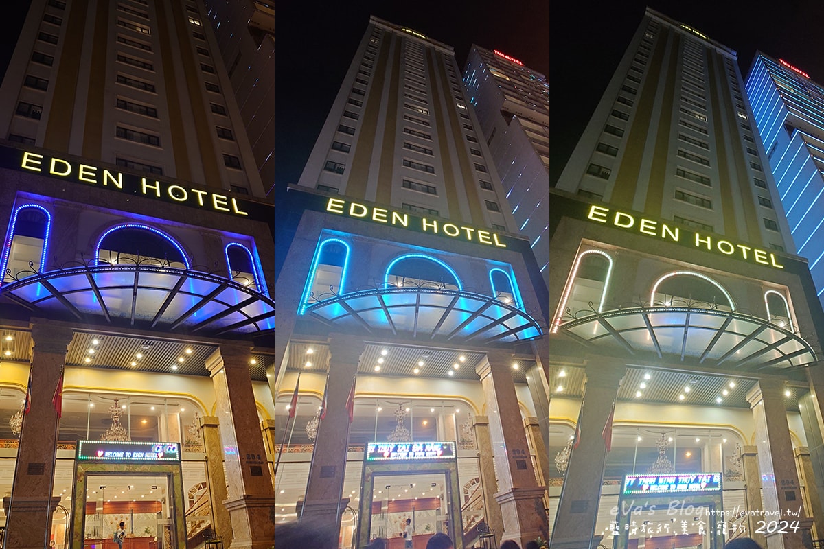 【越南旅遊】Eden Ocean View Đà Nẵng 峴港伊甸海景飯店,飯店對面就是美溪沙灘,房間簡潔乾淨住著舒適,打開窗簾就可以看到大海、夕陽景色還有比基尼唷!。越南住宿 - 第3張圖