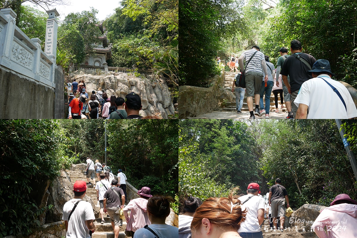 【越南旅遊】The Marble Mountains 五行山共有金、木、水、火、土五座山峰,其中水山是最高也最漂亮的一座山(可以搭電梯),著名的玄空洞充滿仙氣要看喔。越南景點 - 第25張圖