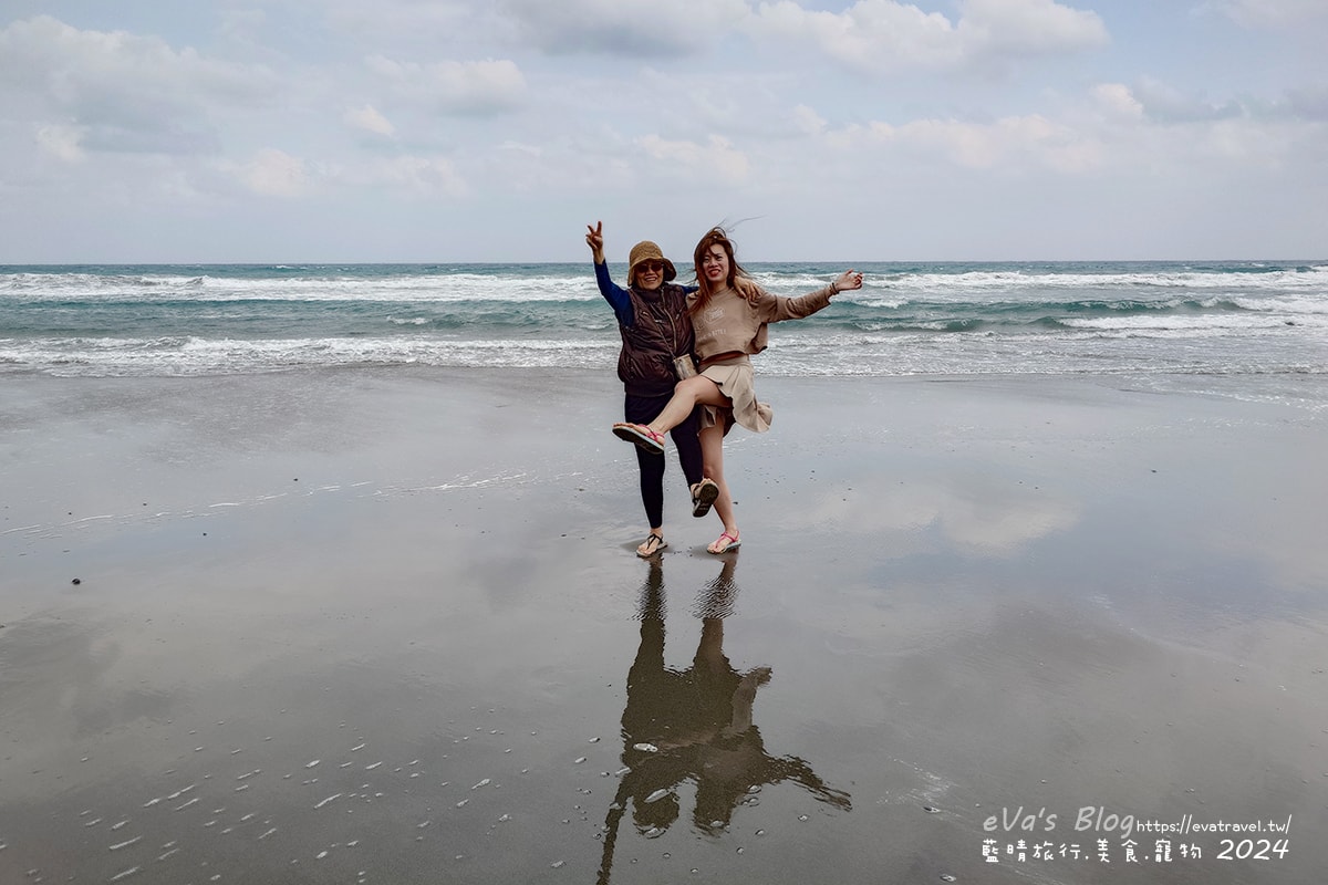 【台東景點】都歷部落傳統海域—Pacefongan(巴茲風岸)都歷沙灘|阿美族天空之鏡秘境,黑沙灘絕美倒影|寵物友善海灘推薦。台東天空之鏡 - 第23張圖