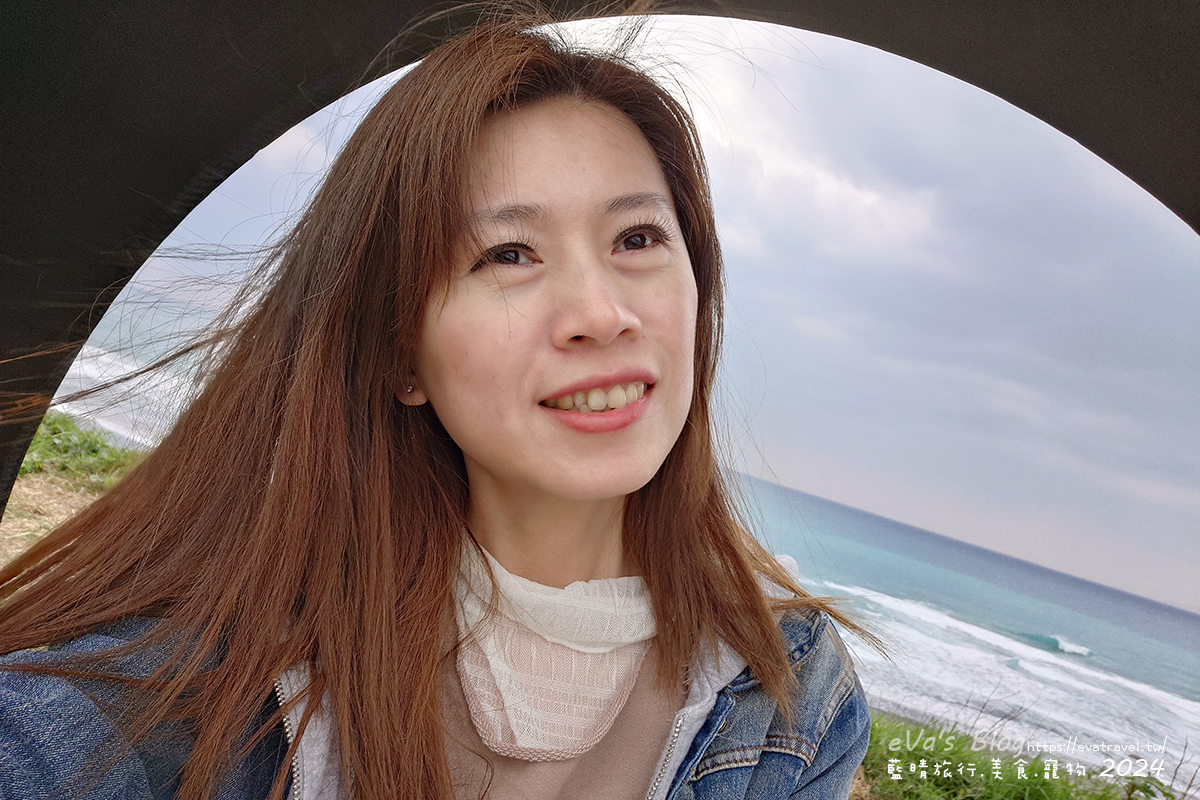 自拍照：海景鞦韆亭構圖與視角3