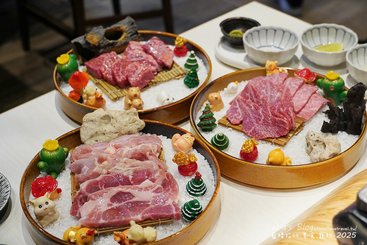 KoDō雙人A套餐六種肉品一次上桌｜牛豬雞全包