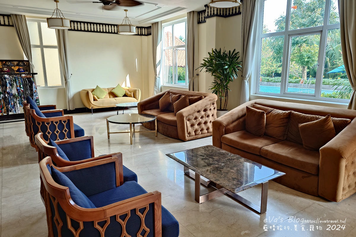 Le Pavillon Hoi An 飯店大廳沙發區與休息座位