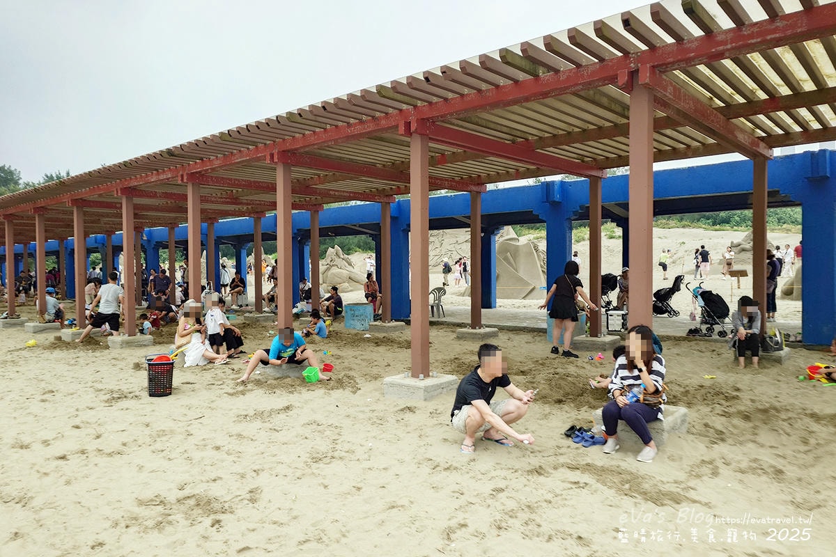 【2025通霄沙雕藝術節】通霄海水浴場|永續和平主題免費入場,一起逍遙沙城賞沙雕、玩海灘。苗栗海邊 - 第7張圖