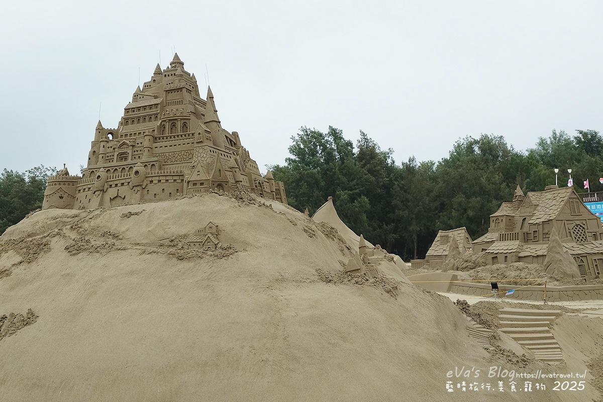 【2025通霄沙雕藝術節】通霄海水浴場|永續和平主題免費入場,一起逍遙沙城賞沙雕、玩海灘。苗栗海邊 - 第22張圖