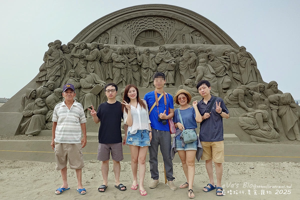 【2025通霄沙雕藝術節】通霄海水浴場|永續和平主題免費入場,一起逍遙沙城賞沙雕、玩海灘。苗栗海邊 - 第55張圖
