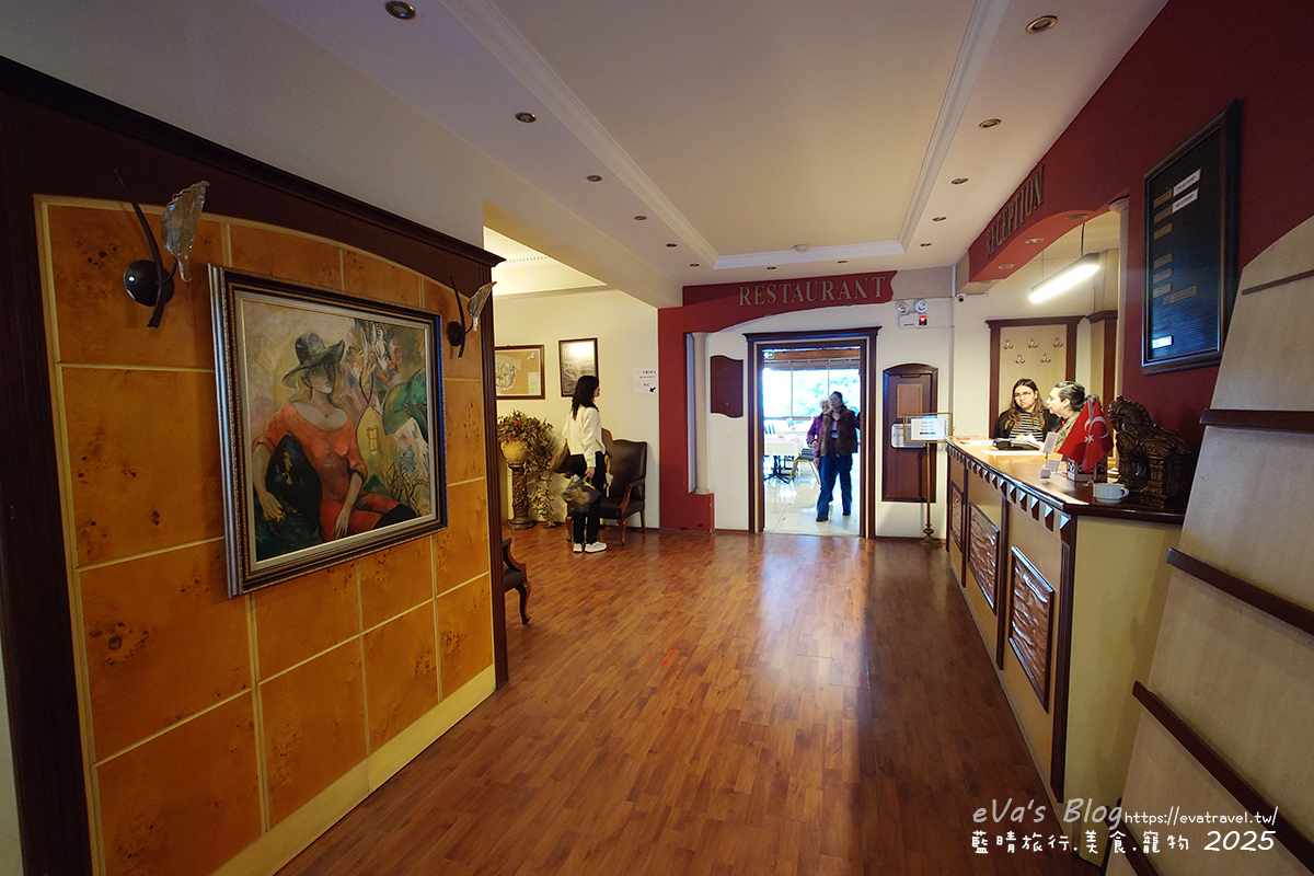 【土耳其蜜月旅遊】Tusan Hotel 特洛伊圖桑飯店|森林環繞、木質暖調房型,漫步庭園陽台享冬季飄雪浪漫。土耳其住宿 - 第5張圖