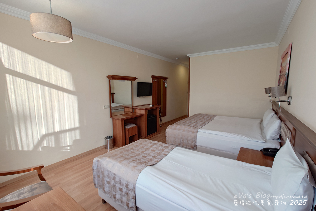 【土耳其蜜月旅遊】Tusan Hotel 特洛伊圖桑飯店|森林環繞、木質暖調房型,漫步庭園陽台享冬季飄雪浪漫。土耳其住宿 - 第15張圖