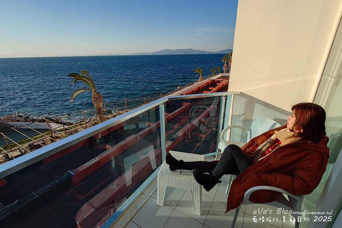 【土耳其蜜月旅遊】Le Bleu Hotel & Resort 庫薩達斯藍色酒店及度假村|希臘式海濱度假體驗,一覺醒來擁抱愛琴海。土耳其住宿 - 第23張圖