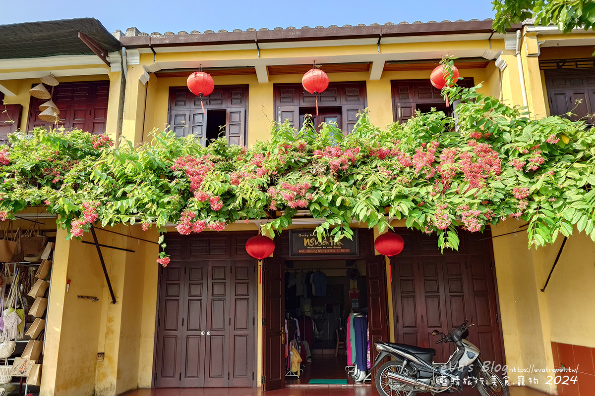會安古鎮紅燈籠服飾店鋪街景1