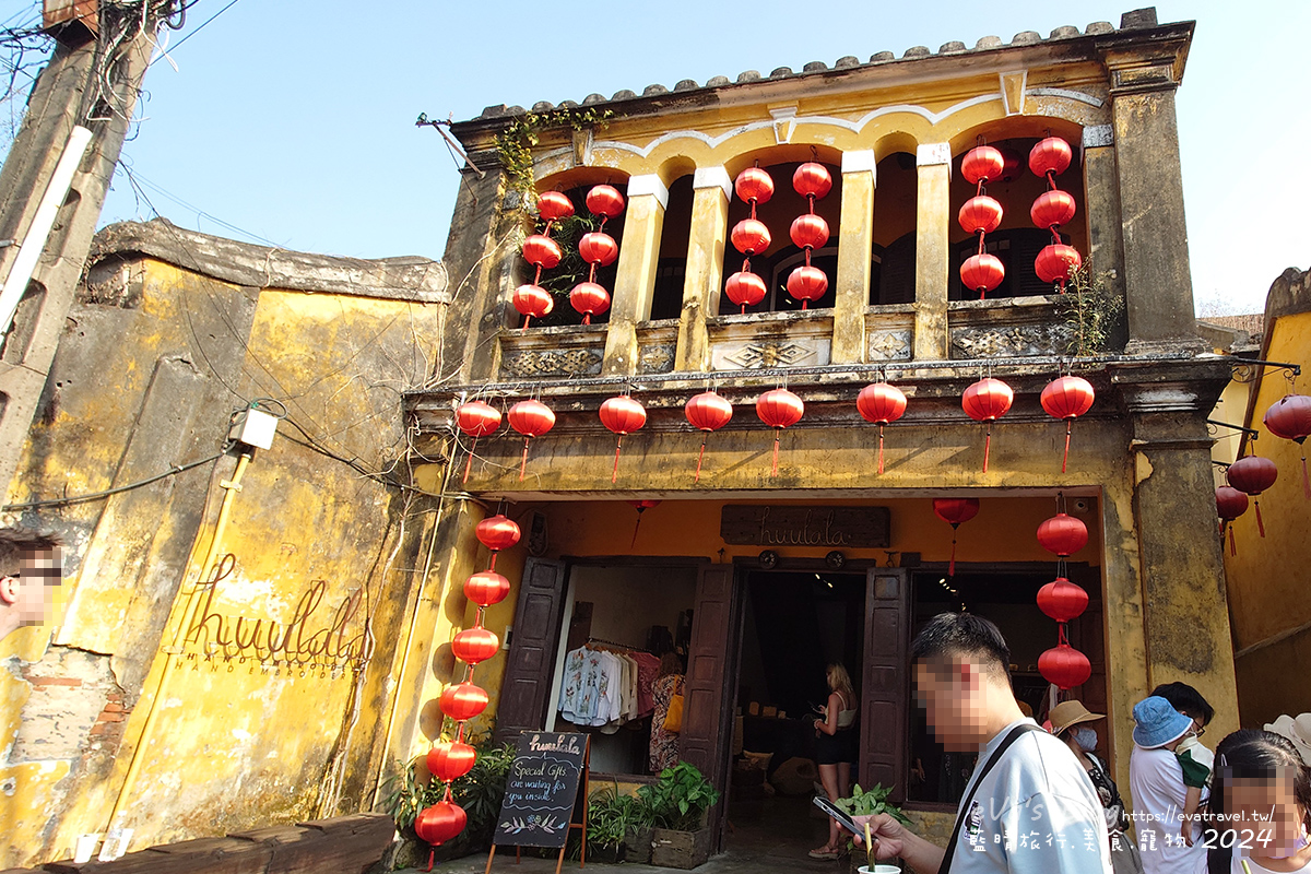 會安古鎮紅燈籠服飾店鋪街景2