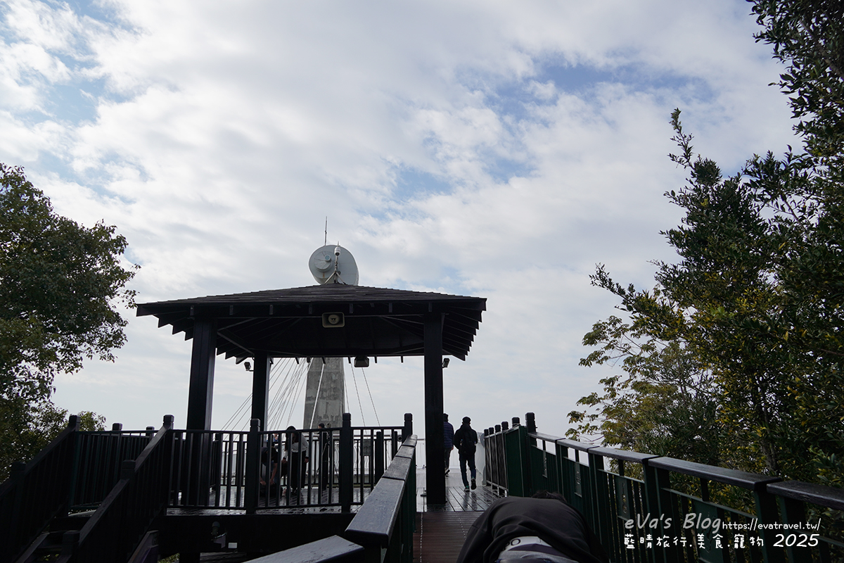【高雄景點】崗山之眼|以音樂為靈感設計的天空步道,造型如小提琴頭遠眺高雄美景。114年2月10日起休園整建 - 第16張圖