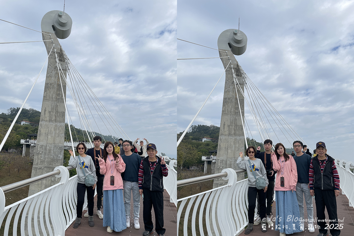 【高雄景點】崗山之眼|以音樂為靈感設計的天空步道,造型如小提琴頭遠眺高雄美景。114年2月10日起休園整建 - 第33張圖