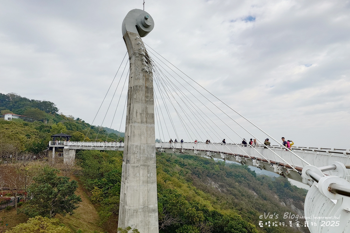 【高雄景點】崗山之眼|以音樂為靈感設計的天空步道,造型如小提琴頭遠眺高雄美景。114年2月10日起休園整建 - 第20張圖