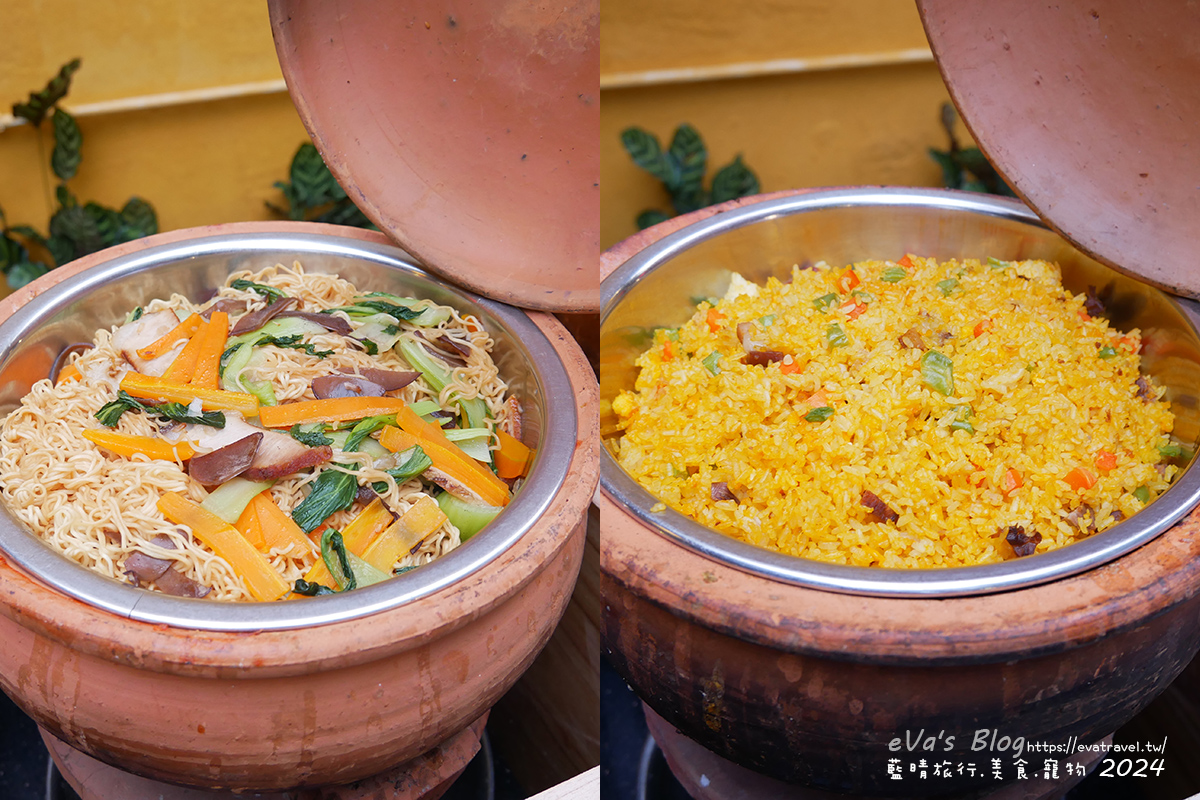【越南旅遊】Otta Cuisine 奧塔料理餐廳|越南傳統陶甕料理體驗,自助式晚餐必吃在地美食推薦。越南會安古鎮美食 - 第22張圖 越南傳統陶甕料理 叉燒炒麵與老城炒飯