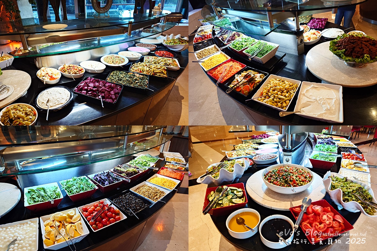 【土耳其蜜月旅遊】Grand Hotel Konya 科尼亞大飯店｜舒適房型與自助餐體驗＋落地窗城市景觀。土耳其住宿