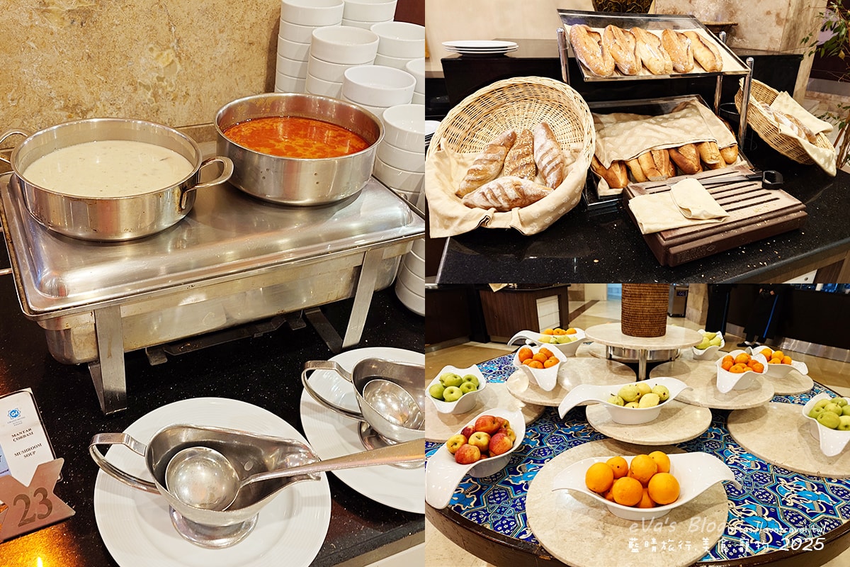 【土耳其蜜月旅遊】Grand Hotel Konya 科尼亞大飯店｜舒適房型與自助餐體驗＋落地窗城市景觀。土耳其住宿