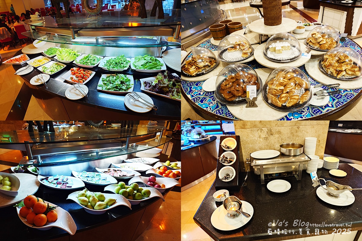 【土耳其蜜月旅遊】Grand Hotel Konya 科尼亞大飯店｜舒適房型與自助餐體驗＋落地窗城市景觀。土耳其住宿
