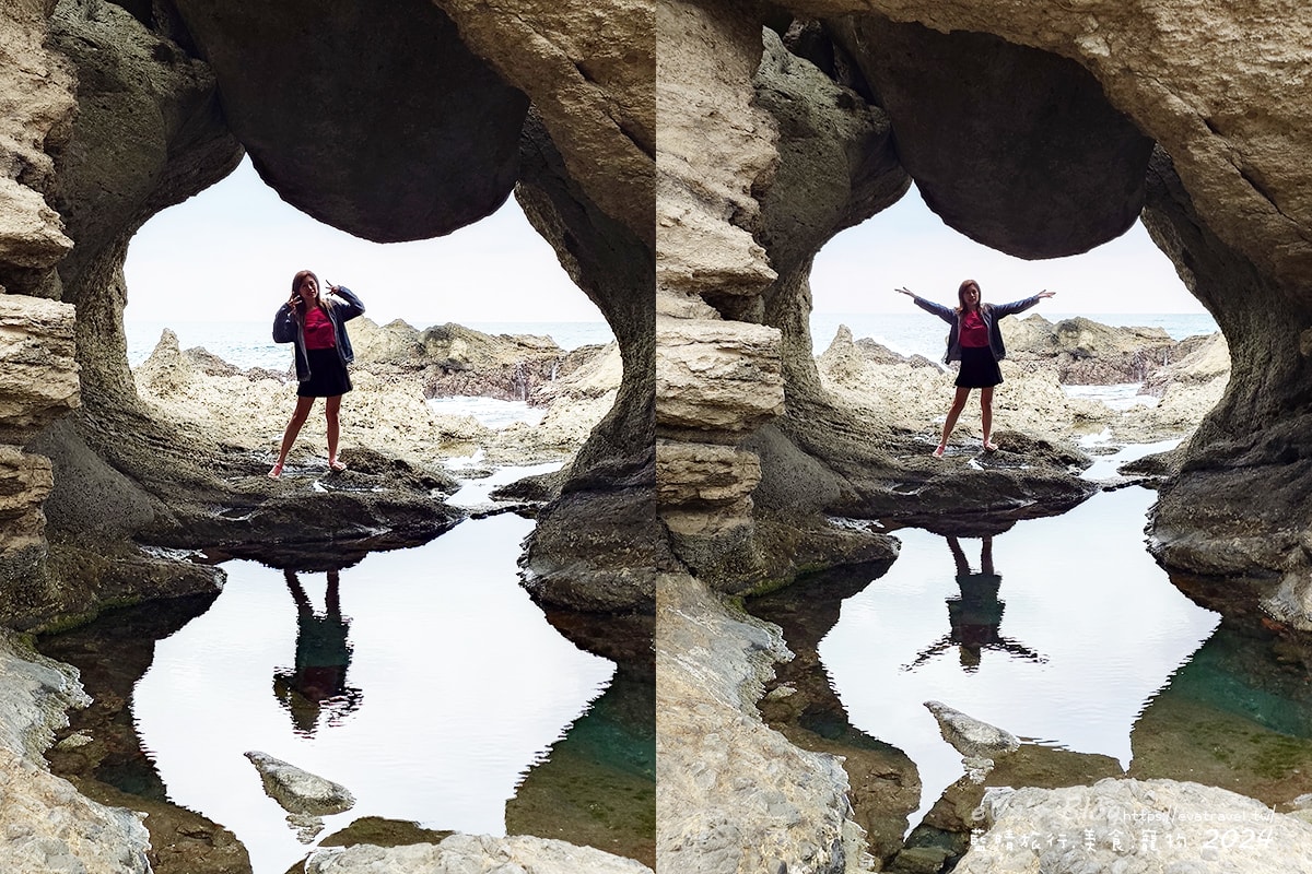 【台東景點】金樽陸連島｜免費貓洞秘境，一望太平洋海景的打卡景點。台東寵物友善景點