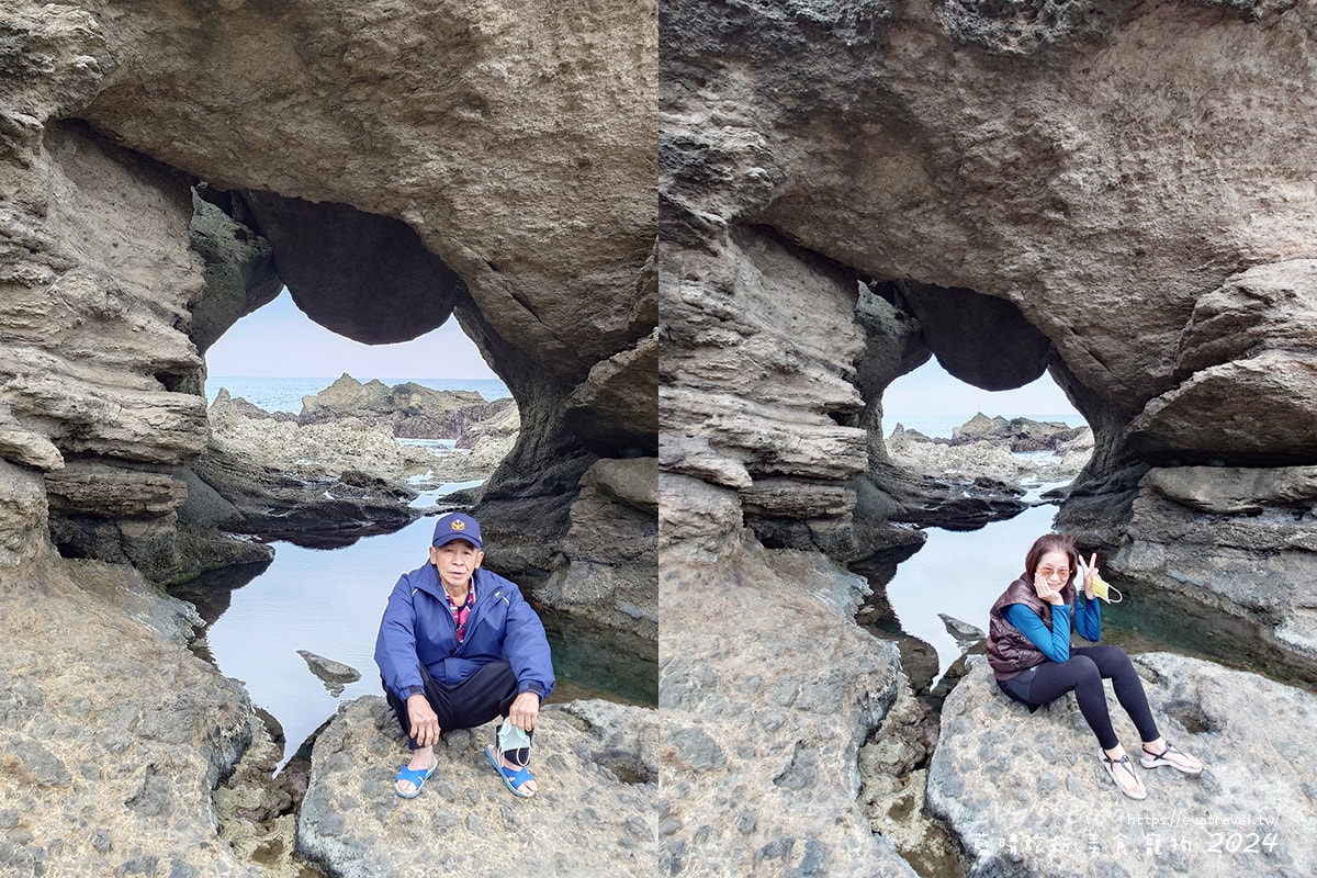 【台東景點】金樽陸連島｜免費貓洞秘境，一望太平洋海景的打卡景點。台東寵物友善景點