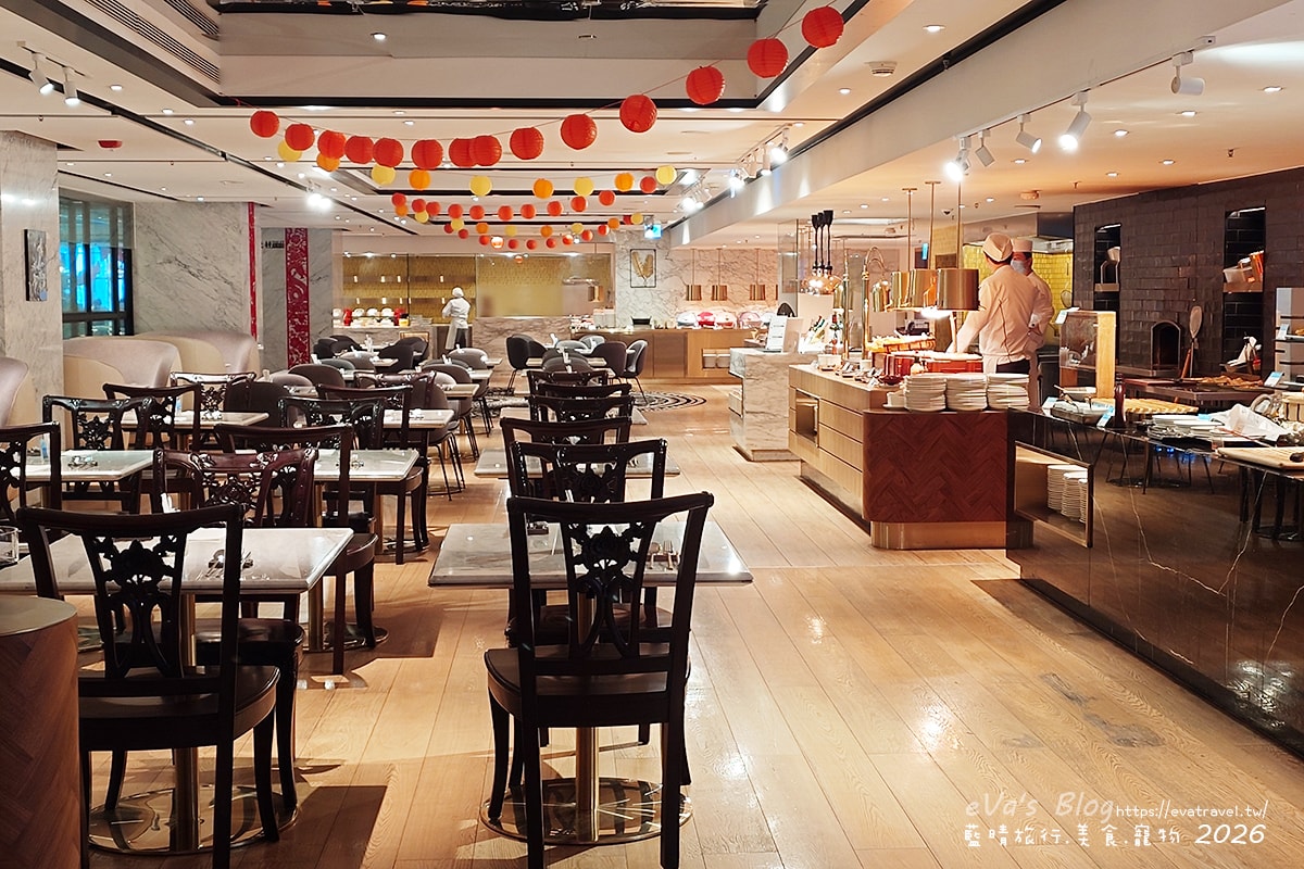 【台中李方艾美】新食譜全日餐廳自助式午餐｜多國料理＋紅白酒、生啤酒無限暢飲。台中吃到飽
