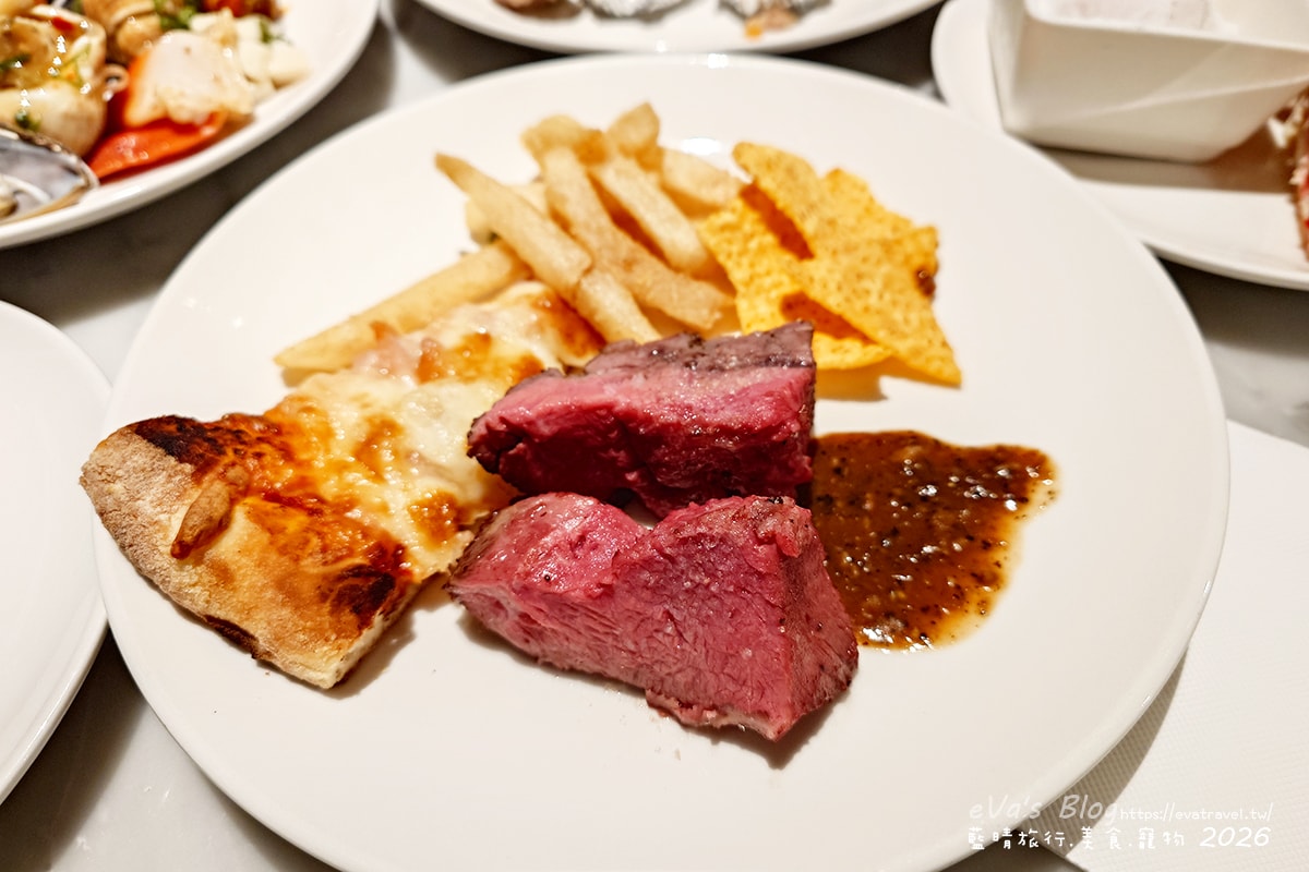 【台中李方艾美】新食譜全日餐廳自助式午餐｜多國料理＋紅白酒、生啤酒無限暢飲。台中吃到飽