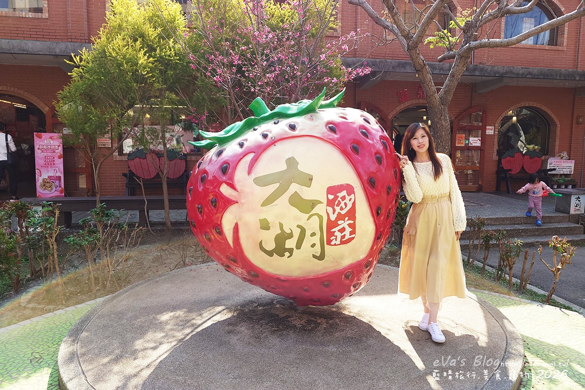 【苗栗草莓季】大湖酒莊｜2026大湖草莓季，不採草莓也能享受草莓美食與年節氛圍。苗栗景點