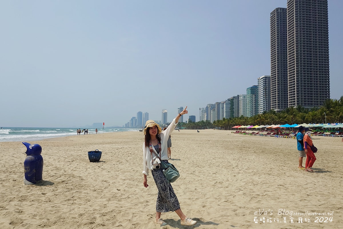 【越南旅遊】My Khe Beach 美溪沙灘｜峴港最熱鬧的 My An Beach 山水沙灘與療癒海景。越南景點