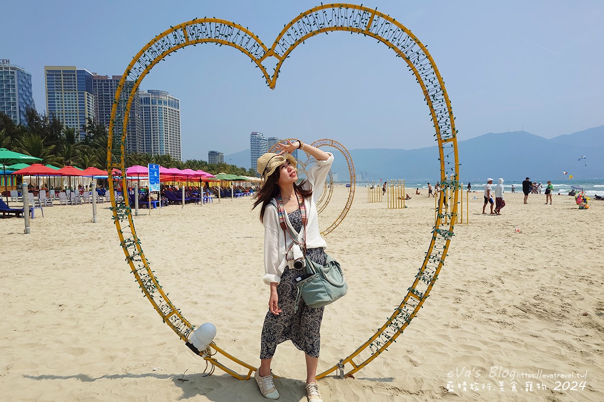 【越南旅遊】My Khe Beach 美溪沙灘｜峴港最熱鬧的 My An Beach 山水沙灘與療癒海景。越南景點