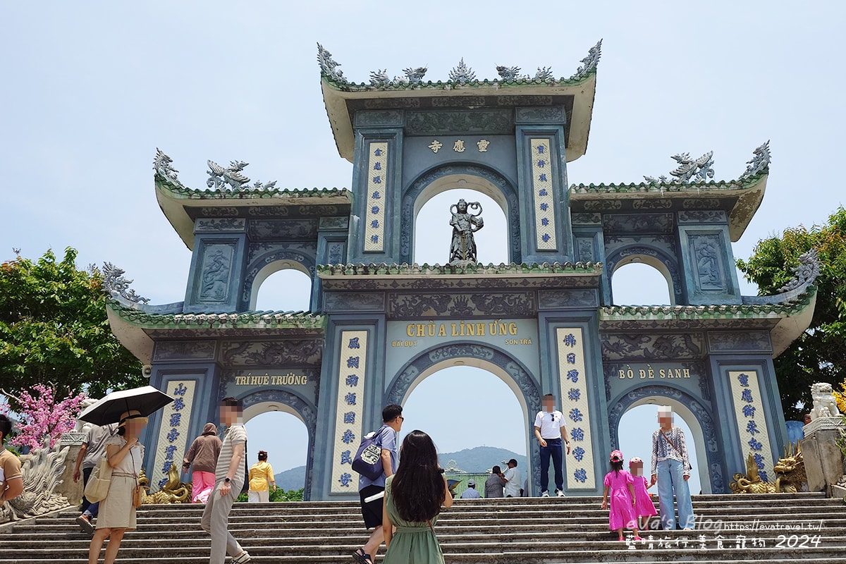 【越南旅遊】Chùa Linh Ứng 山茶半島靈應寺｜峴港最有名靈應寺、純白觀音像與美溪沙灘海岸線景觀。越南景點
