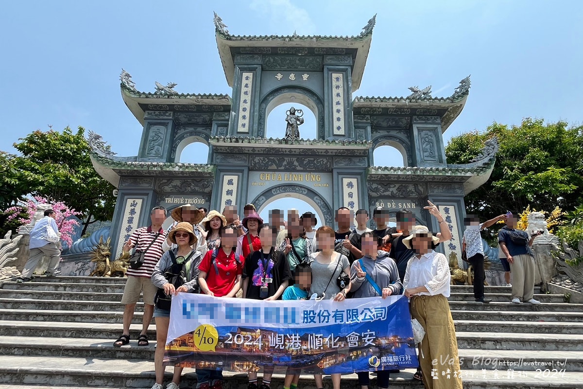 【越南旅遊】Chùa Linh Ứng 山茶半島靈應寺｜峴港最有名靈應寺、純白觀音像與美溪沙灘海岸線景觀。越南景點