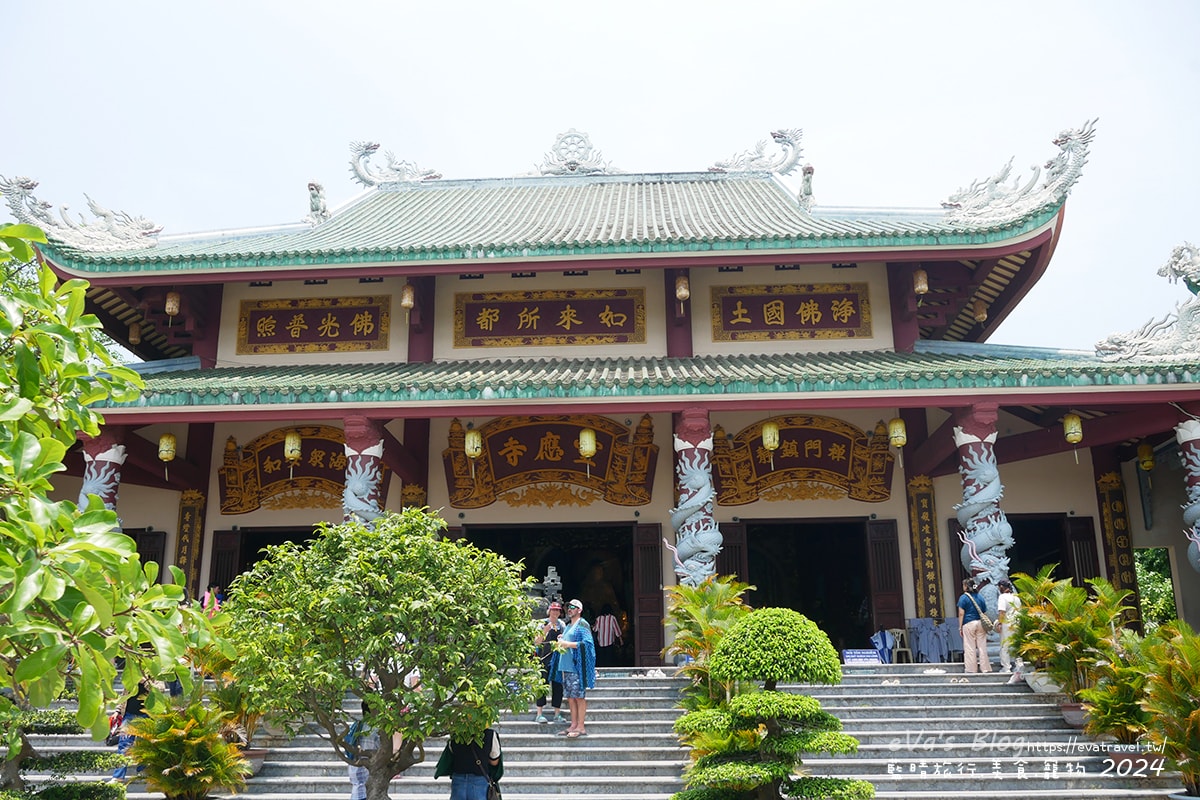 【越南旅遊】Chùa Linh Ứng 山茶半島靈應寺｜峴港最有名靈應寺、純白觀音像與美溪沙灘海岸線景觀。越南景點
