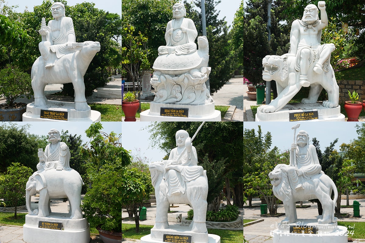 【越南旅遊】Chùa Linh Ứng 山茶半島靈應寺｜峴港最有名靈應寺、純白觀音像與美溪沙灘海岸線景觀。越南景點