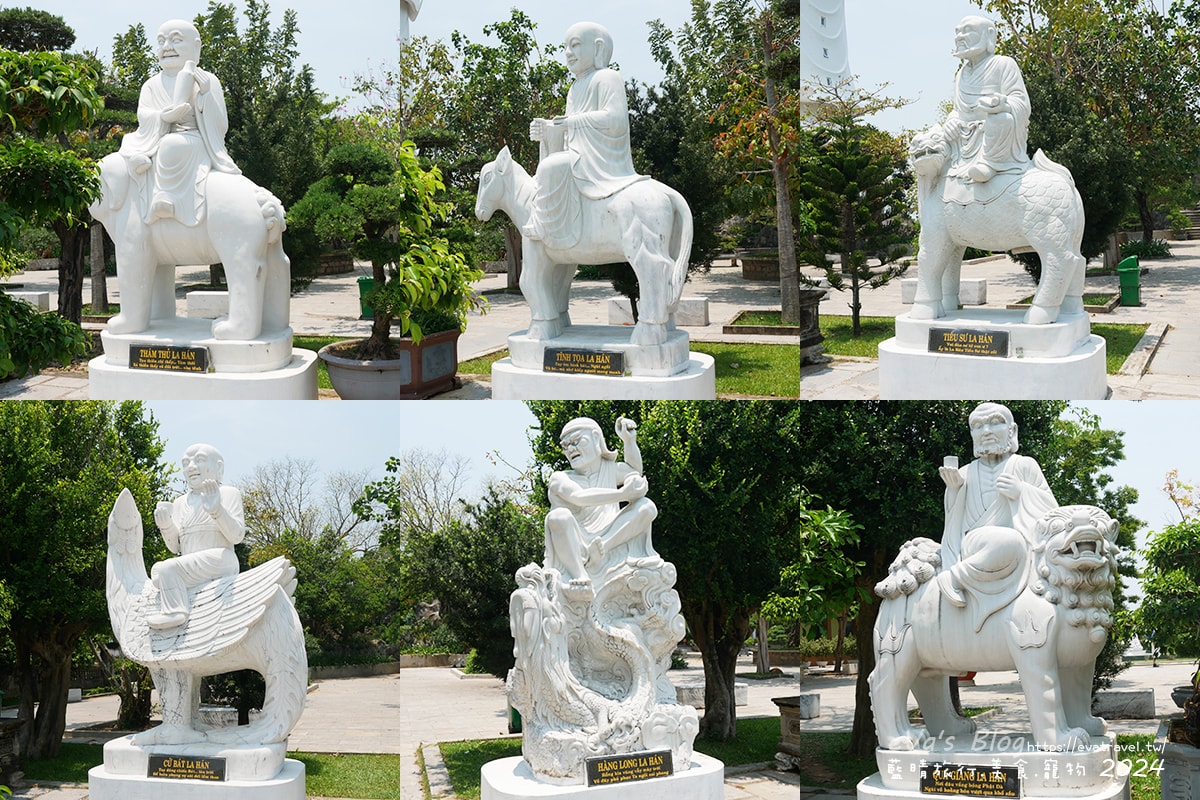 【越南旅遊】Chùa Linh Ứng 山茶半島靈應寺｜峴港最有名靈應寺、純白觀音像與美溪沙灘海岸線景觀。越南景點