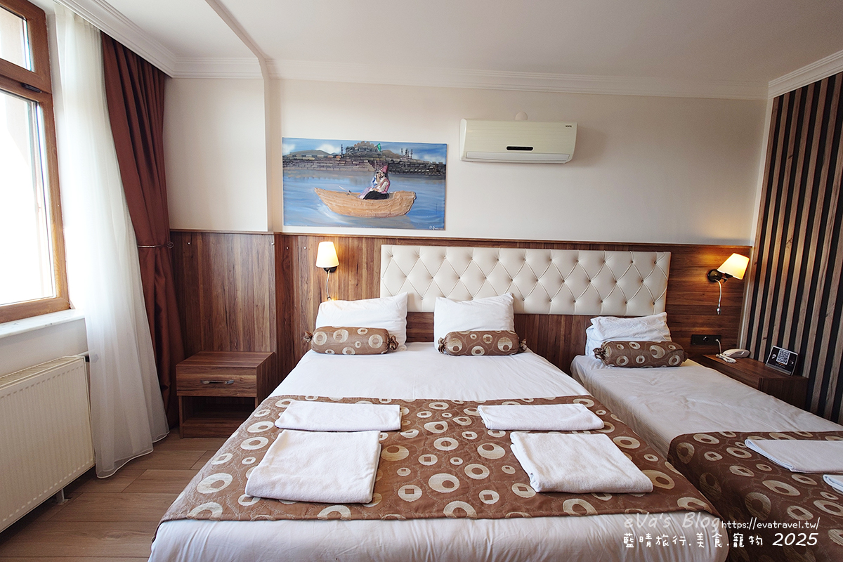 【土耳其蜜月旅遊】Emin Kocak Hotel Kapadokya 艾敏科卡克卡帕多西亞溫泉飯店｜卡帕多奇亞連住四天三夜，住宿環境、早餐晚餐自助式餐點一次分享。土耳其住宿
