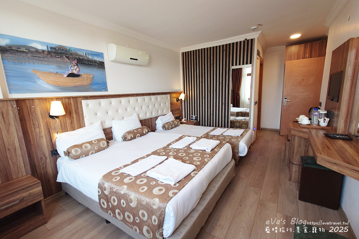 【土耳其蜜月旅遊】Emin Kocak Hotel Kapadokya 艾敏科卡克卡帕多西亞溫泉飯店｜卡帕多奇亞連住四天三夜，住宿環境、早餐晚餐自助式餐點一次分享。土耳其住宿