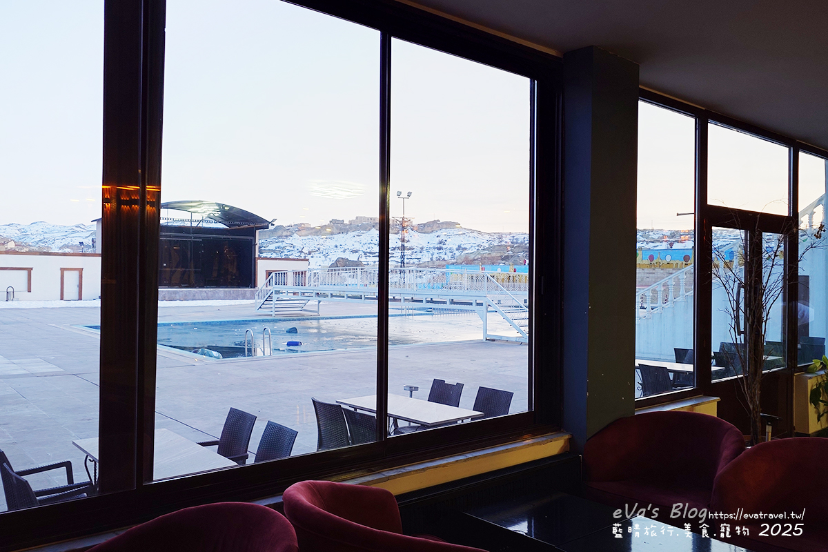 【土耳其蜜月旅遊】Emin Kocak Hotel Kapadokya 艾敏科卡克卡帕多西亞溫泉飯店｜卡帕多奇亞連住四天三夜，住宿環境、早餐晚餐自助式餐點一次分享。土耳其住宿