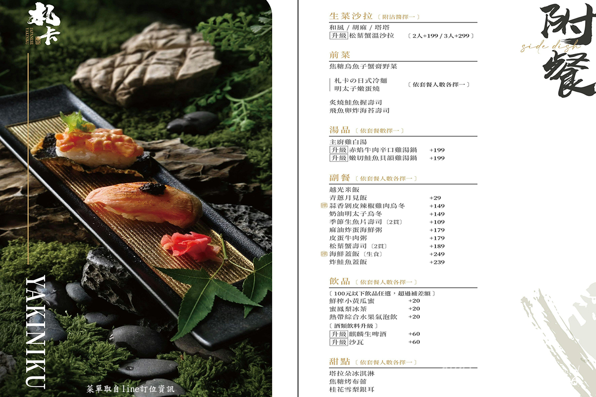 【台中燒肉推薦】札卡燒肉南屯店｜全台首間輸送帶燒肉、寶藏和牛與豐富附餐，壽星慶生超有儀式感。台中寵物友善燒烤店